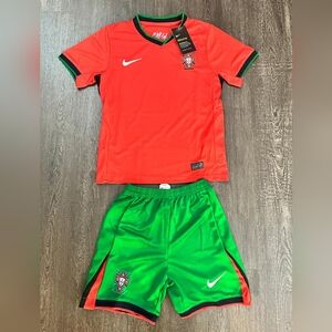 Nike Portugal Kids Soccer Kit / Jersey & Shorts